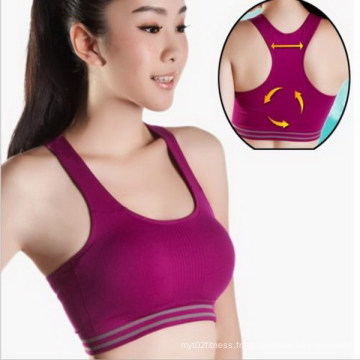 Soutien-gorge de sport sexy respirant de haute qualité pour les femmes